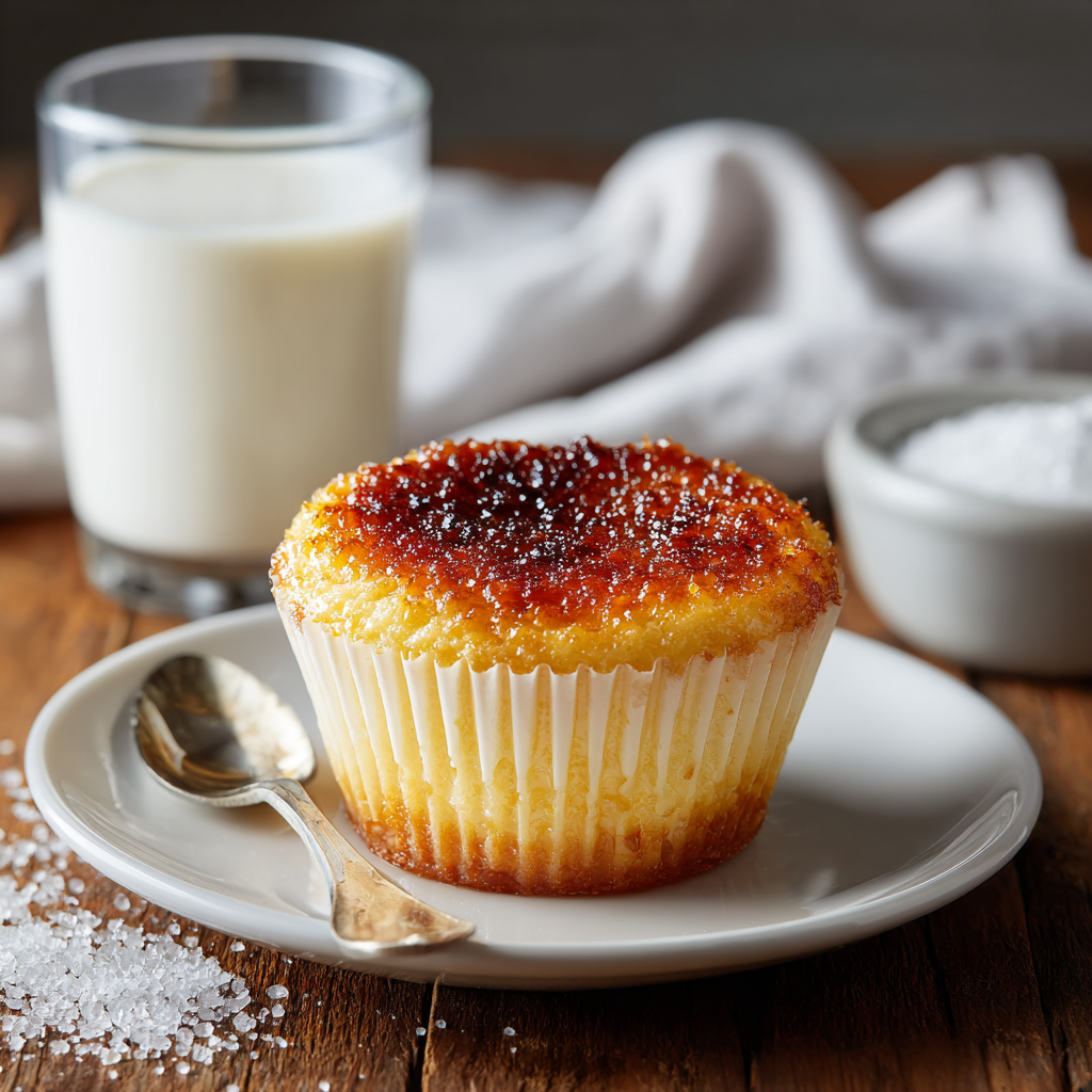 creme brulee cupcake recipe