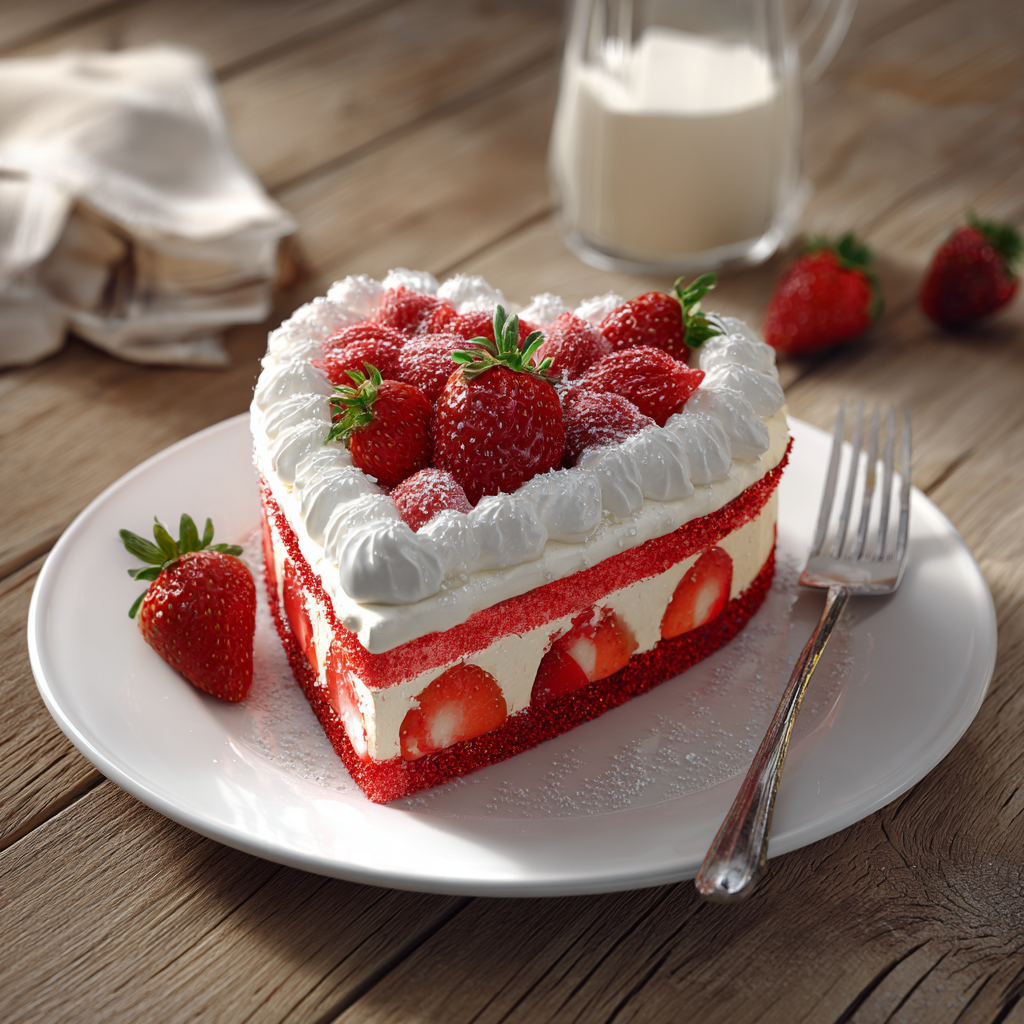 heart shape cake