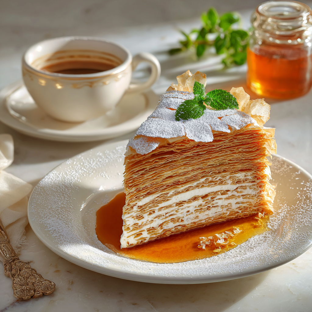 mil hojas cake
