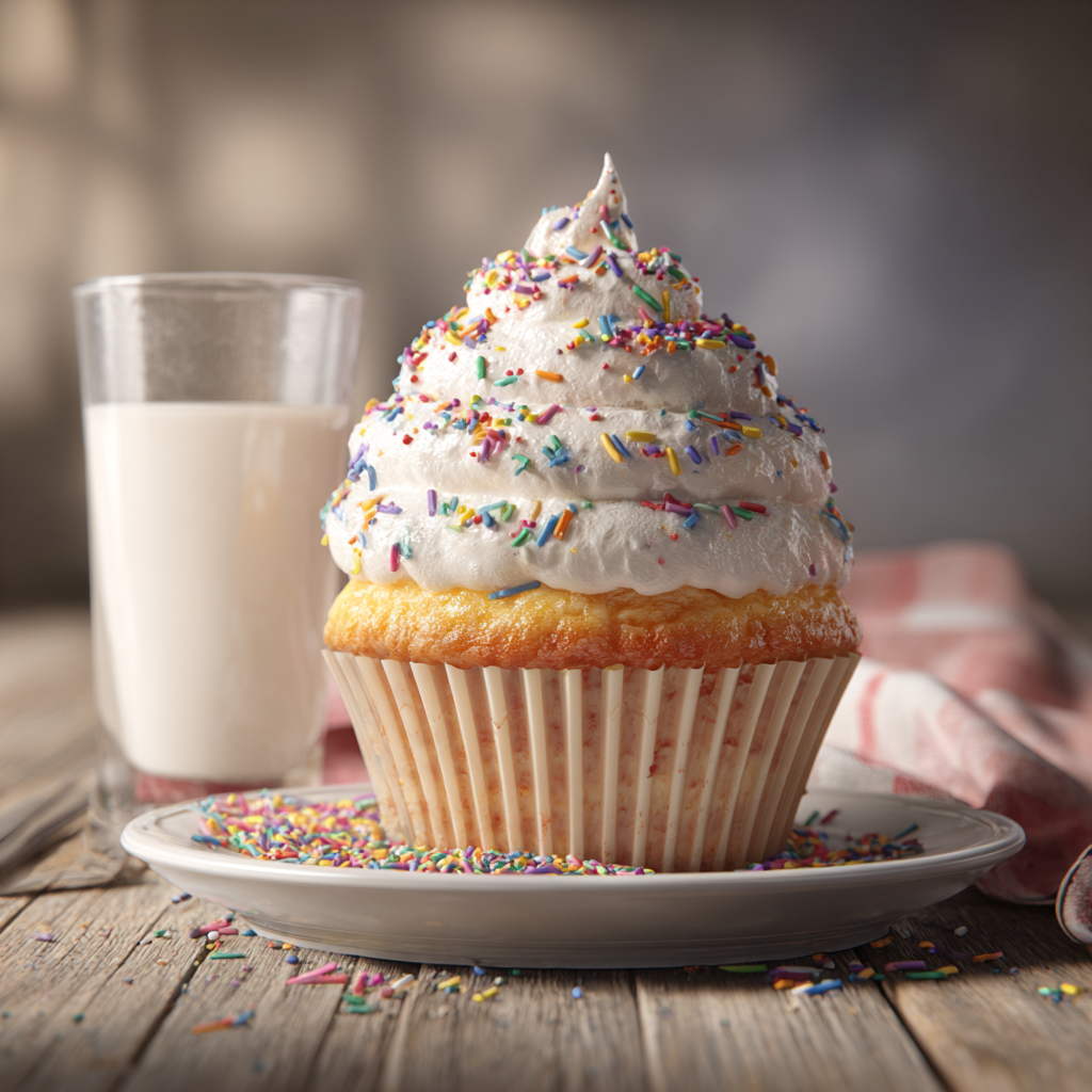 oversized cupcake recipe
