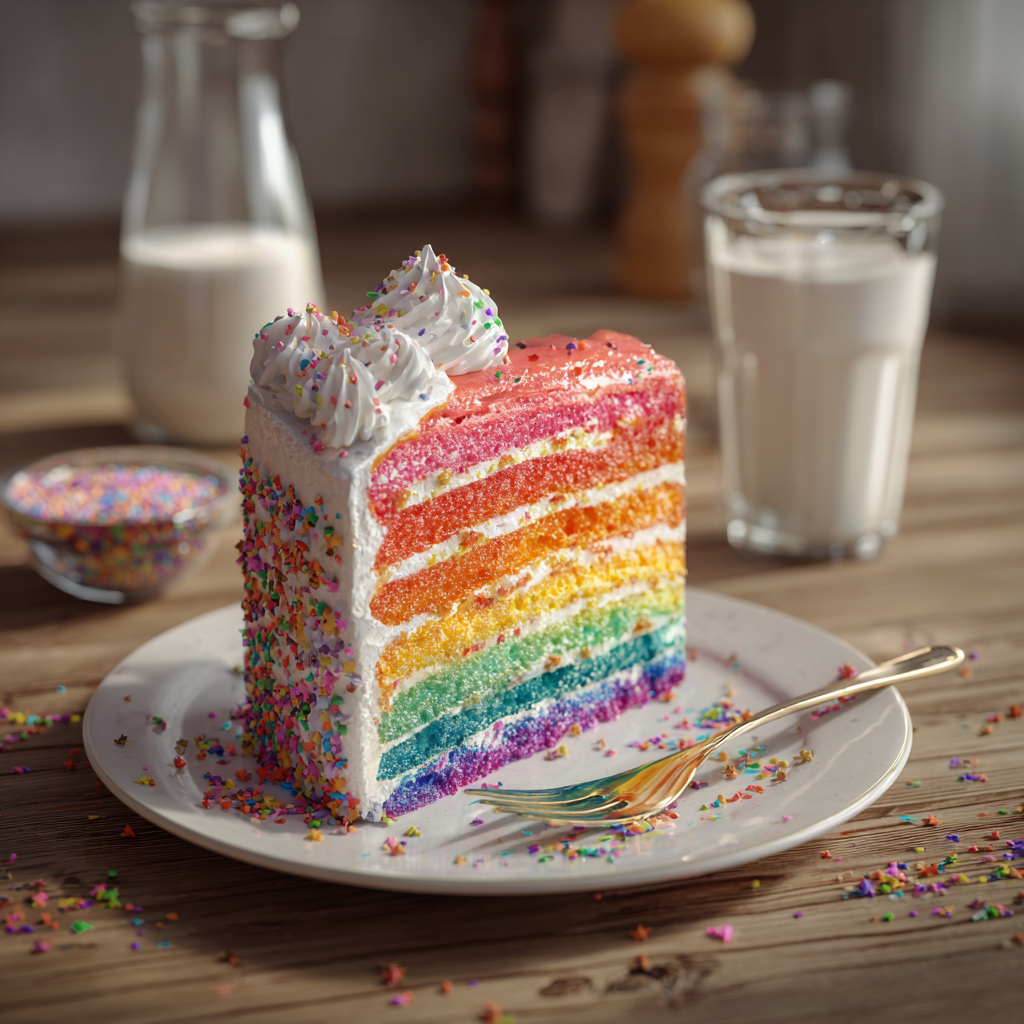 rainbow cake rainbow