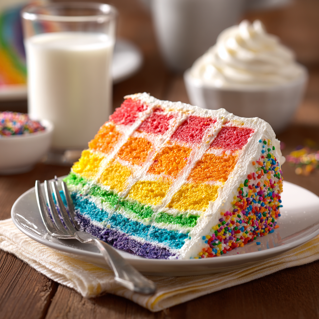 rainbow cake rainbow