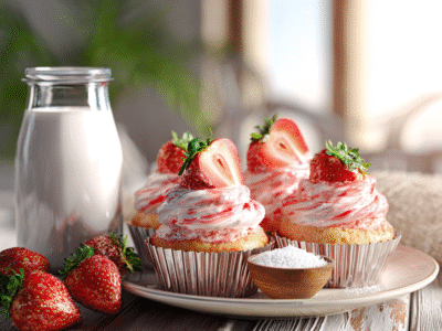 Delicious Recipe for Strawberry Filled Cupcakes: Perfect for Any Occasion