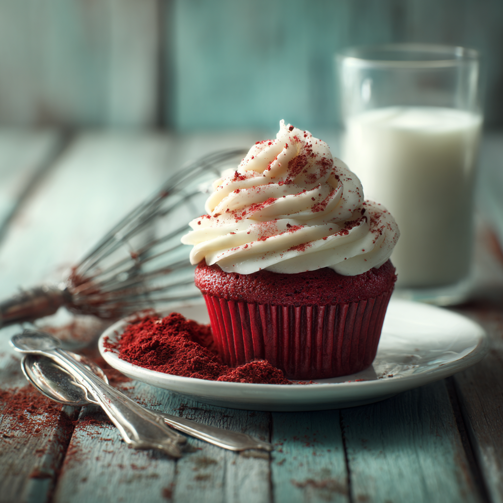 red velvet cupcake recipe without buttermilk