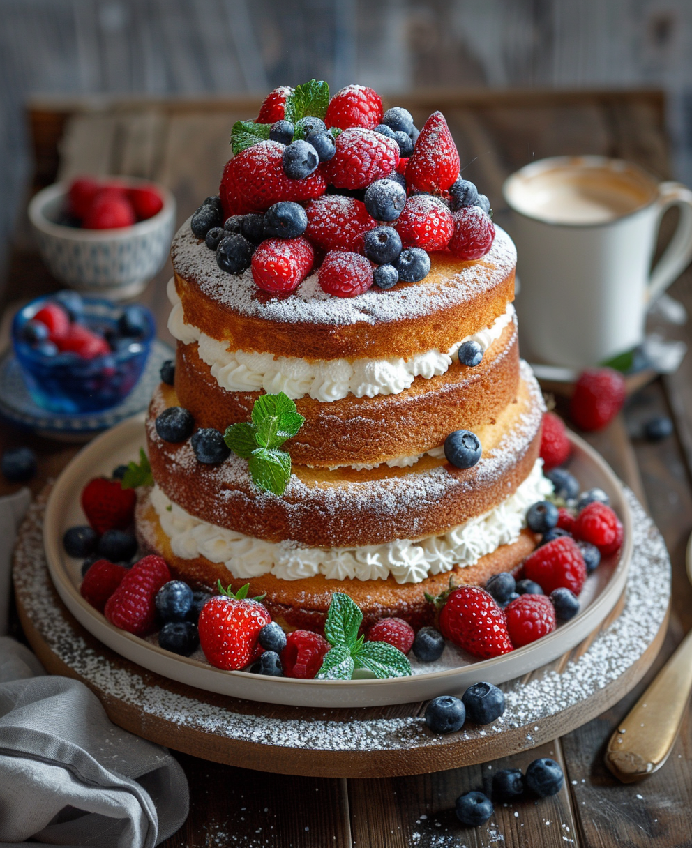 2 tier cake3.