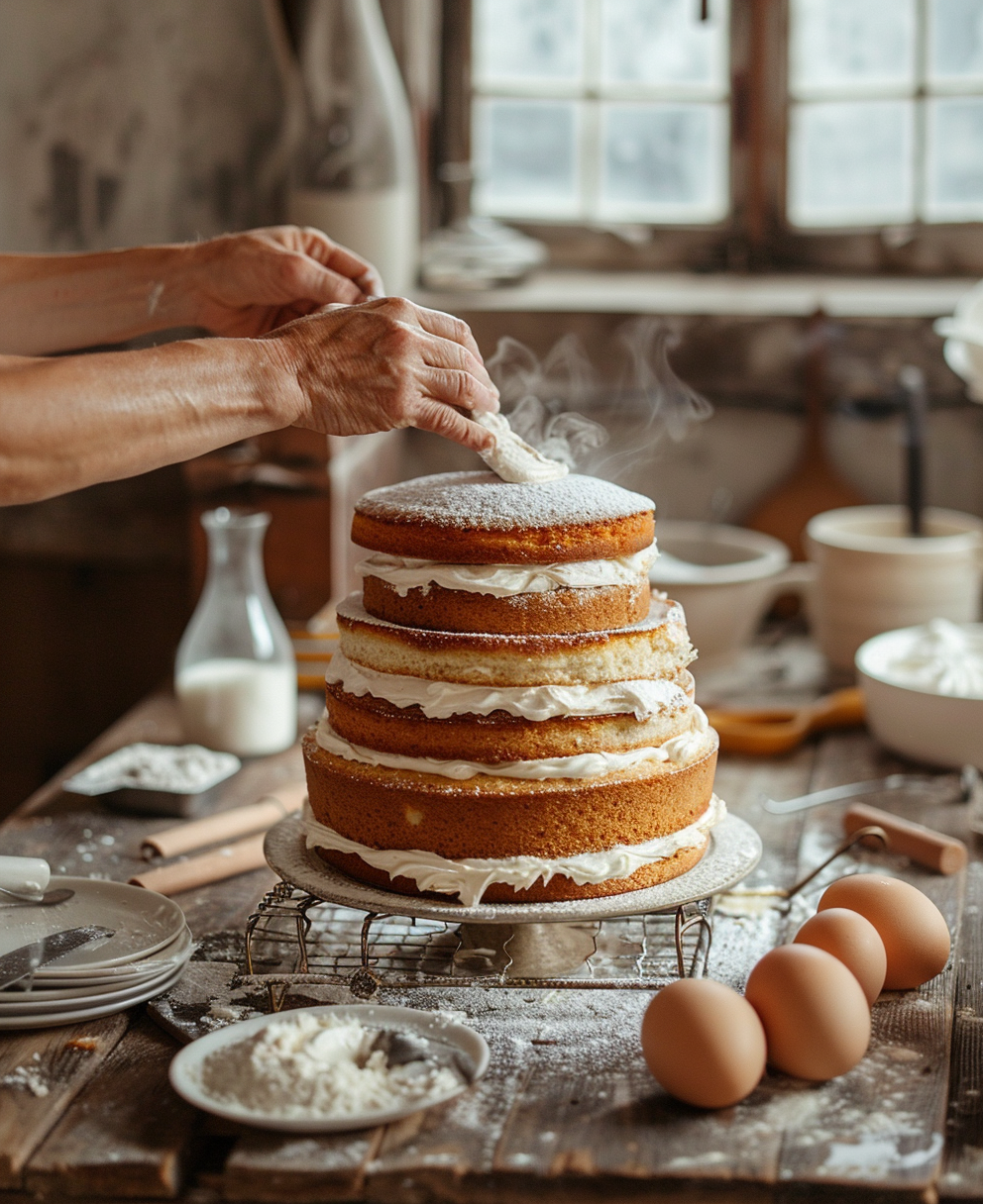 2 tier cake3.