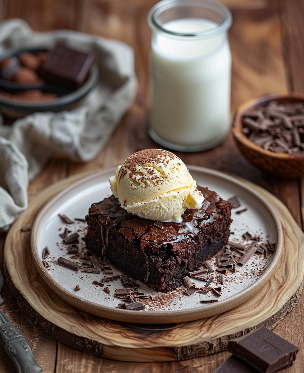 brownie ice cream