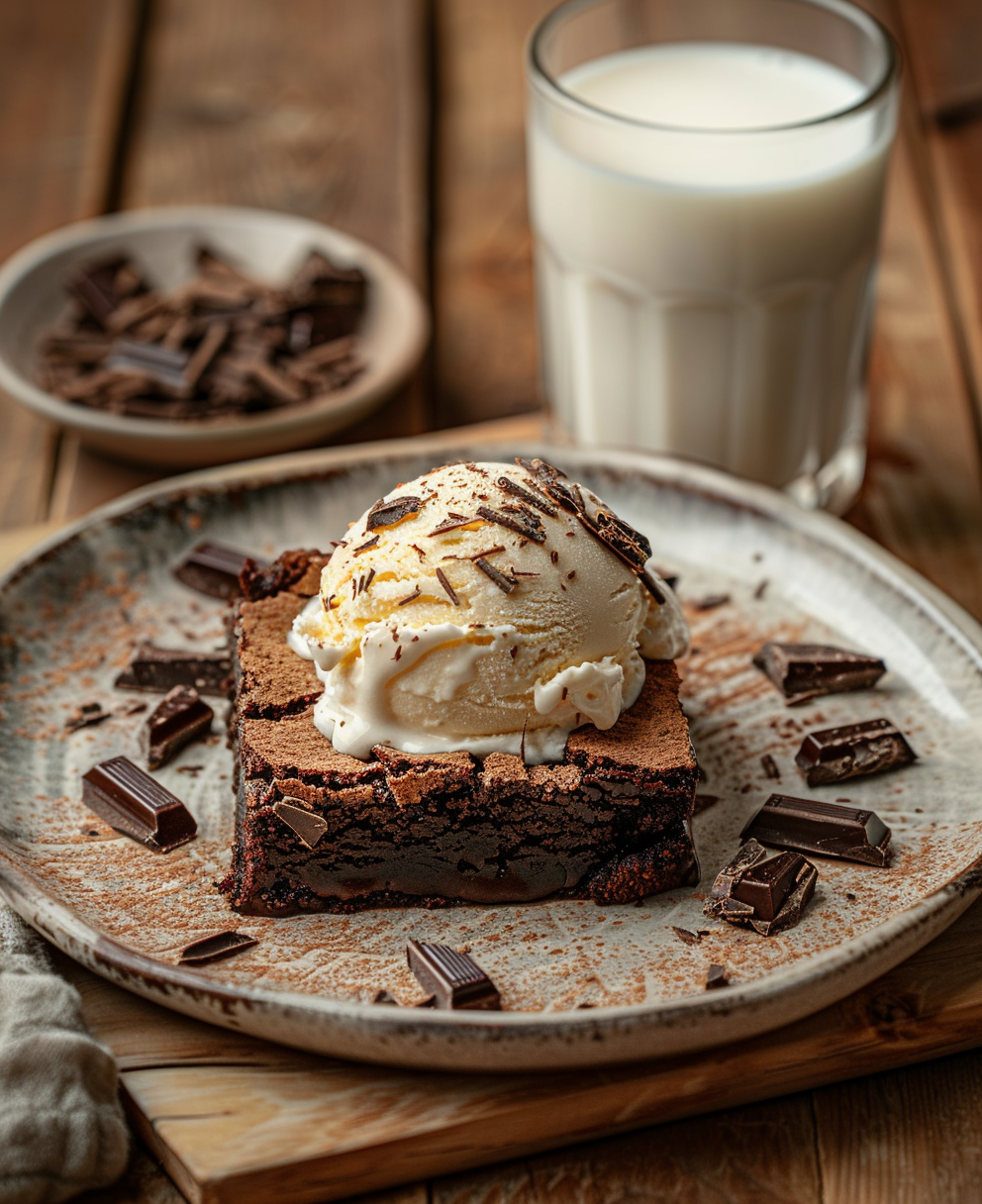 brownie ice cream