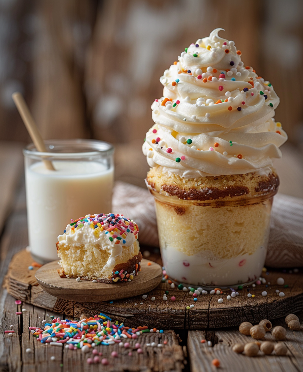 cake in a jar