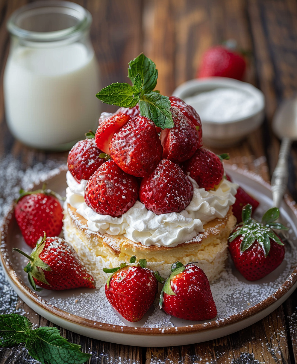 cheesecake deviled strawberries