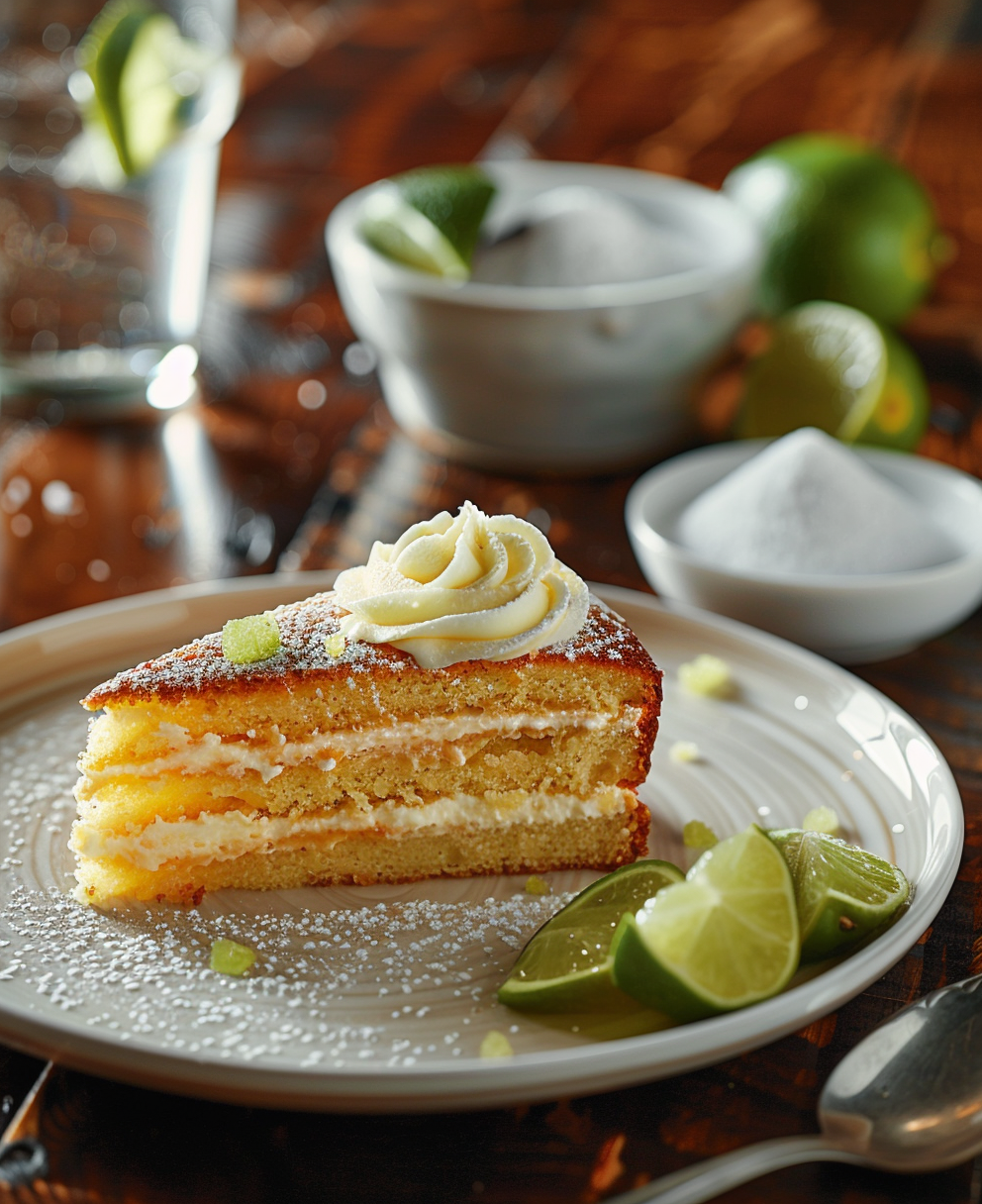 key lime cake