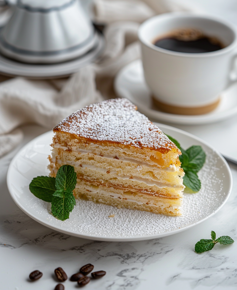 milhojas cake