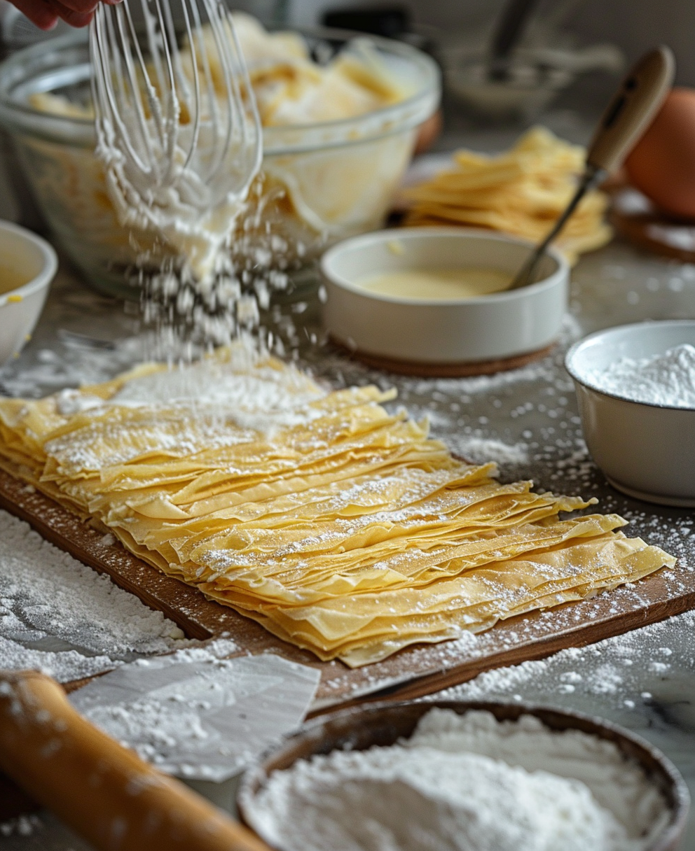milhojas cake
