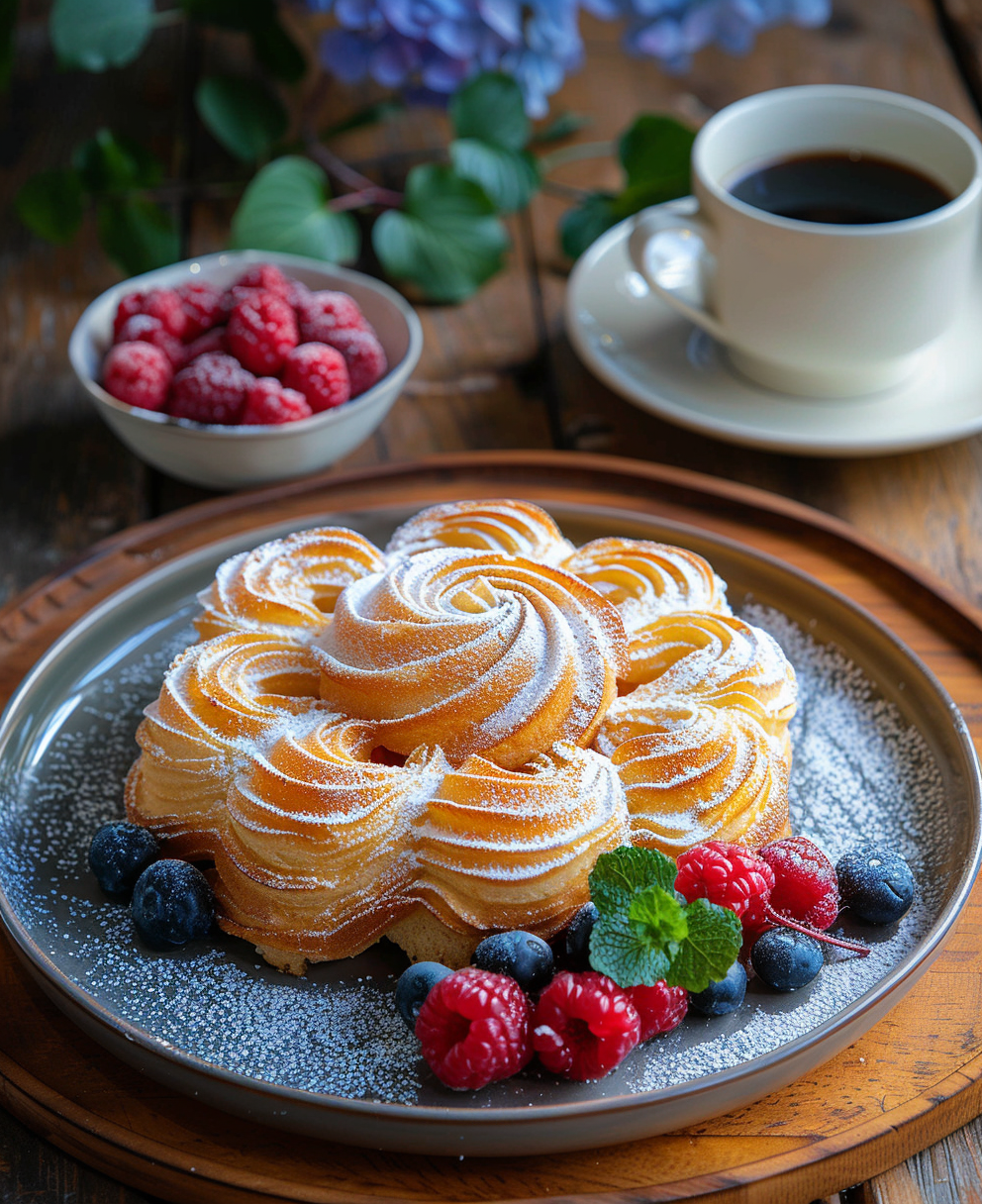 rosette cake