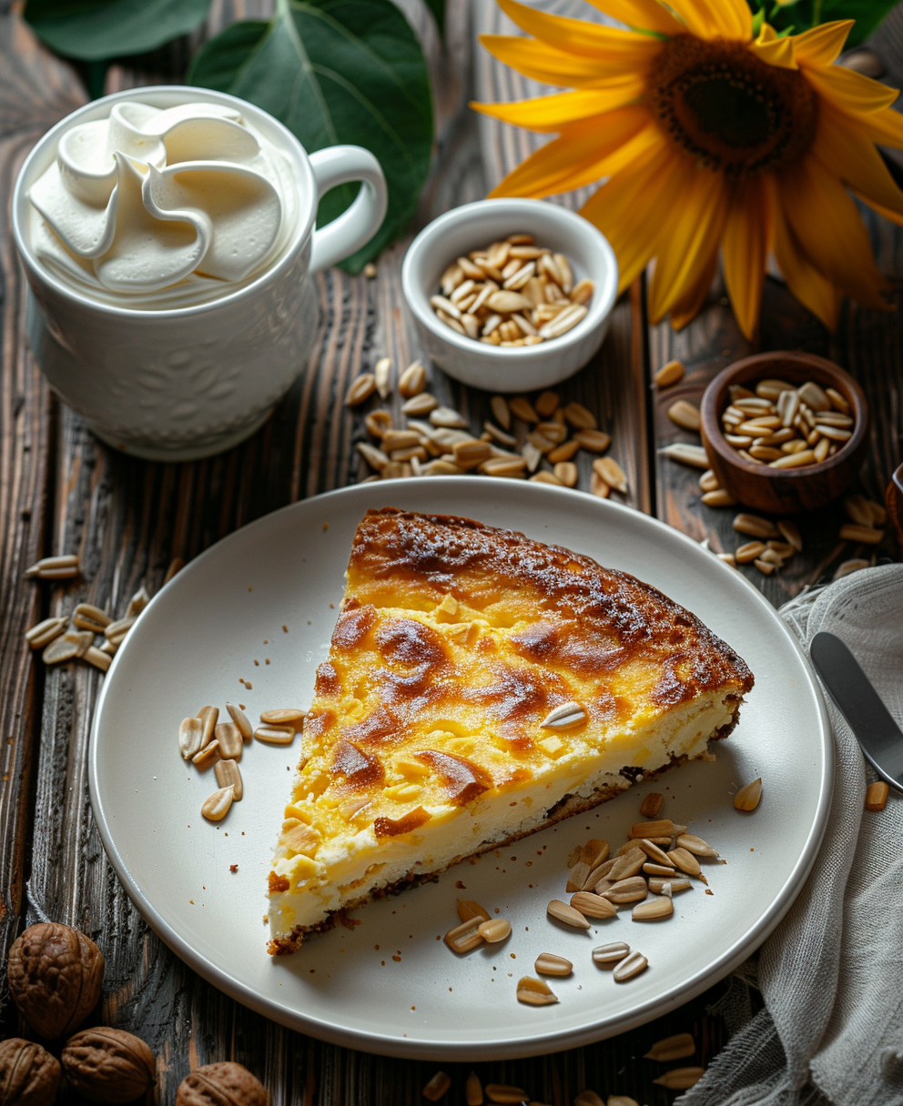 sunflower cake