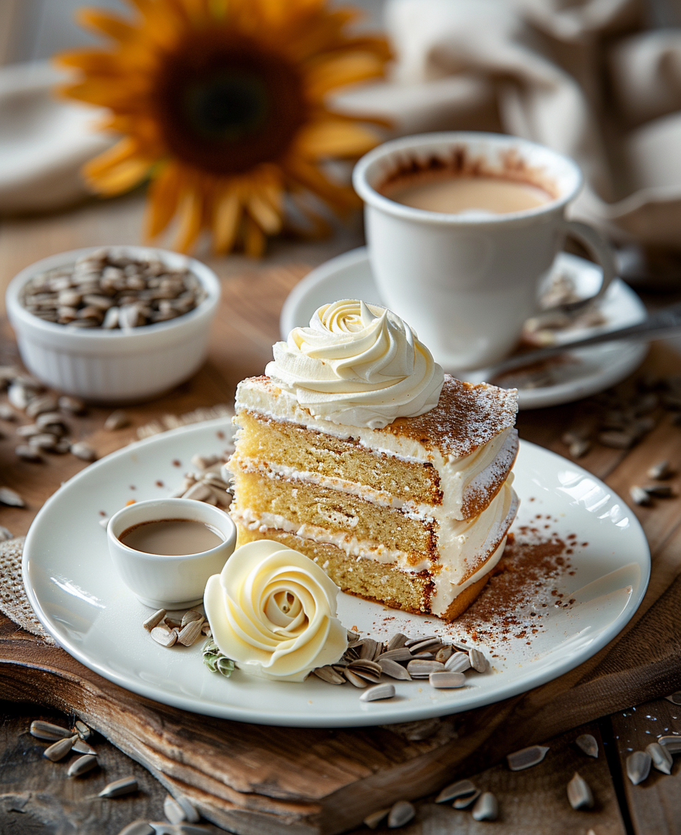 sunflower cake
