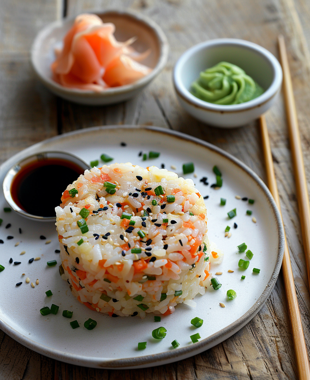 sushi cake