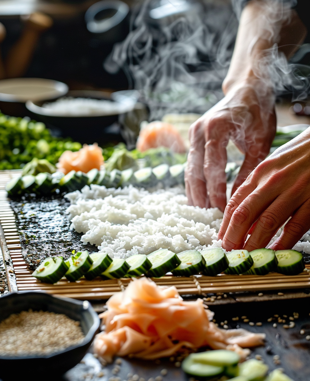 sushi cake