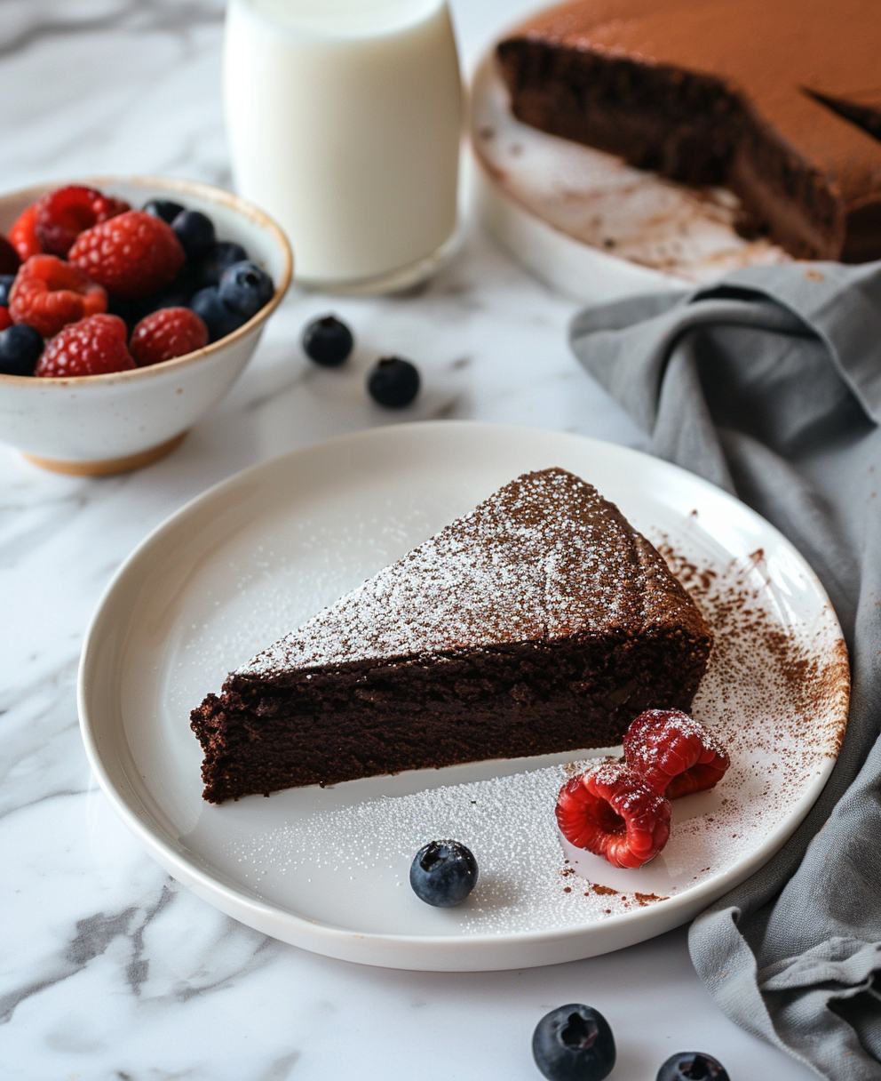 triple chocolate cake