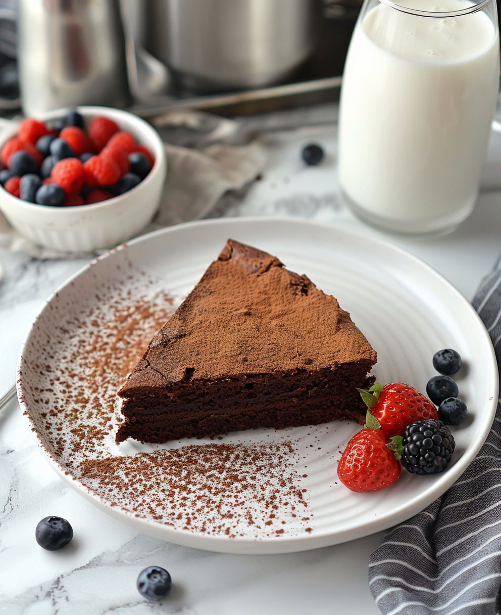 triple chocolate cake
