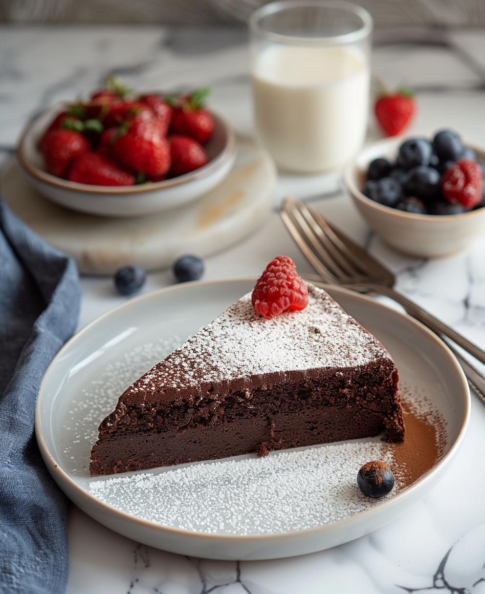 triple chocolate cake