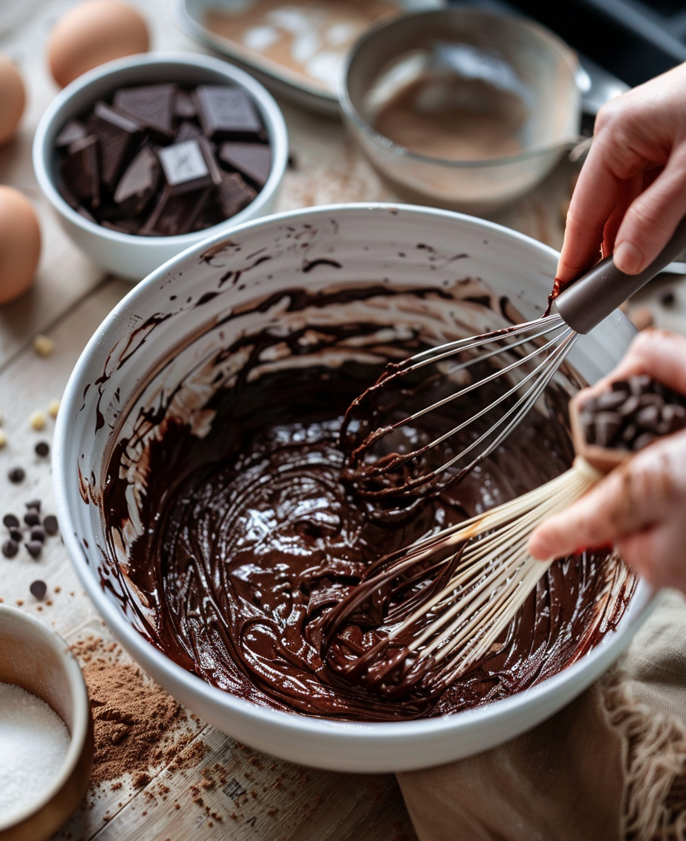 triple chocolate cake