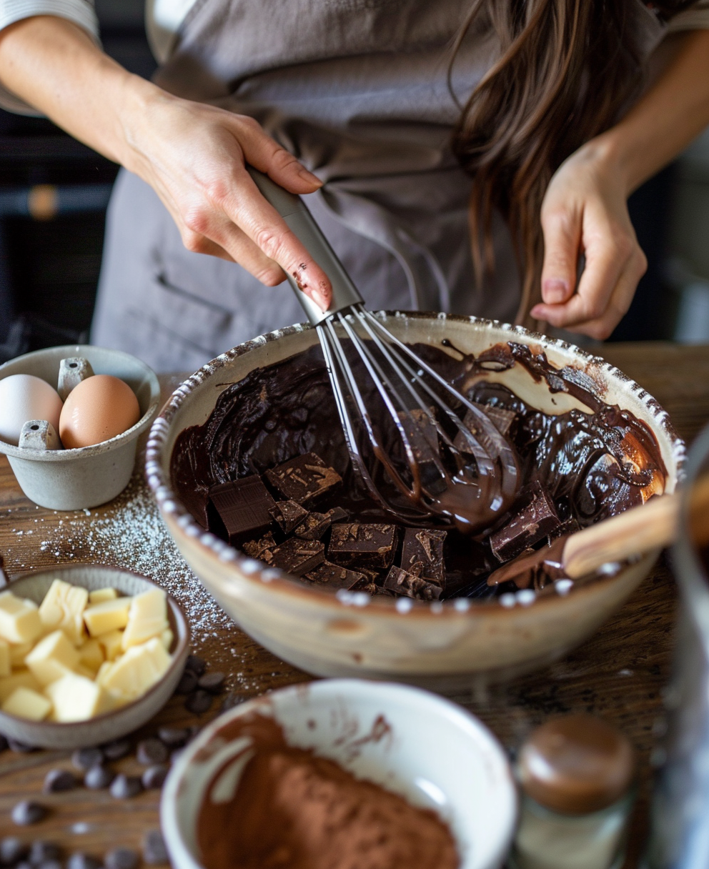 triple chocolate cake