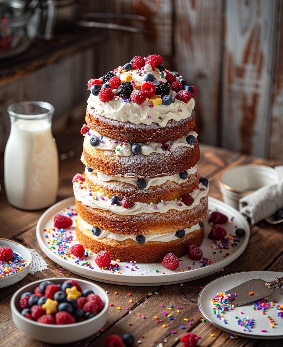3 tier cake