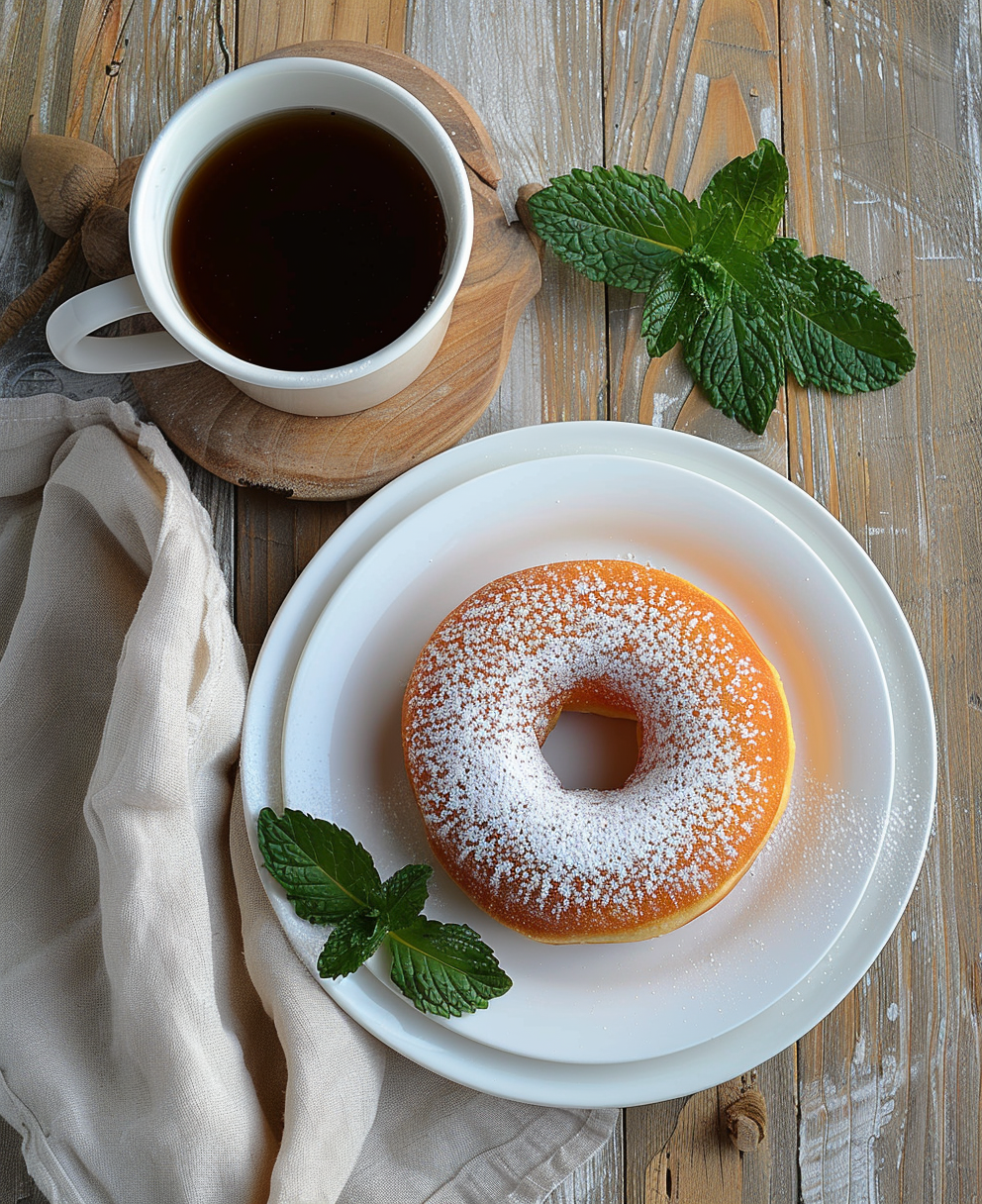 blueberry cake donut