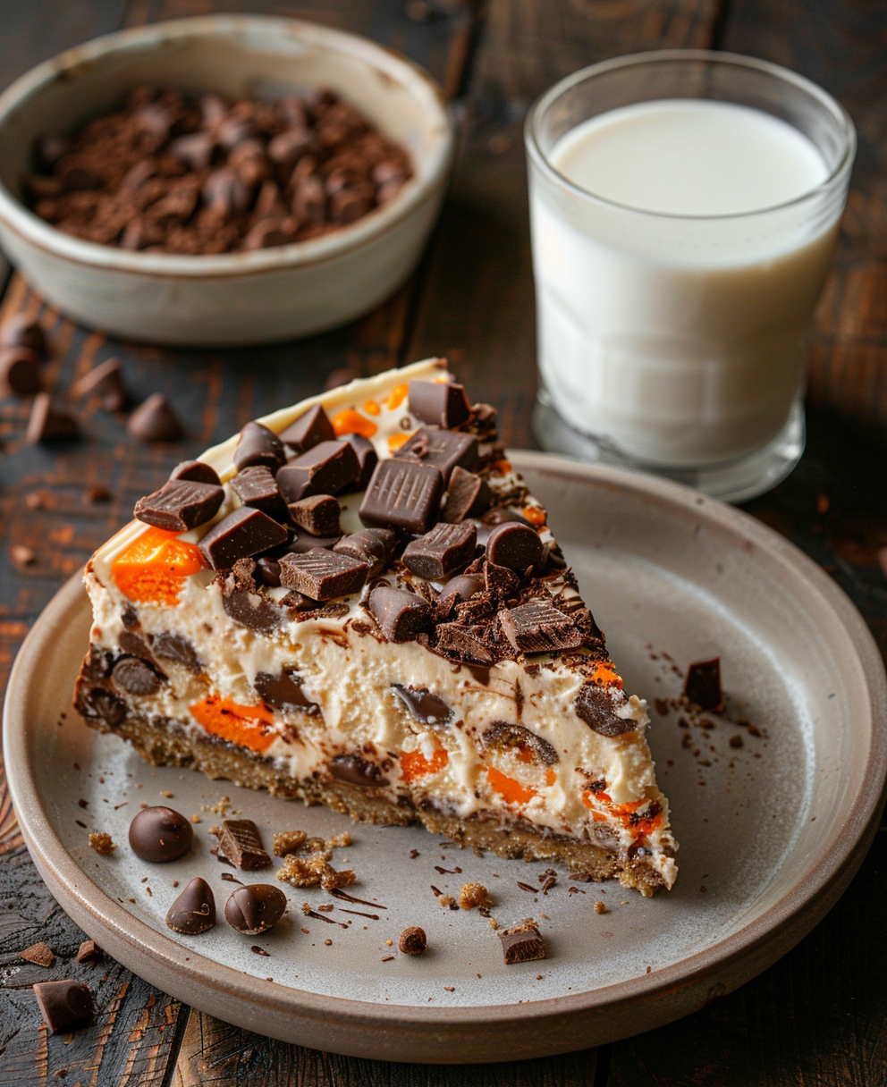 cake with reese's