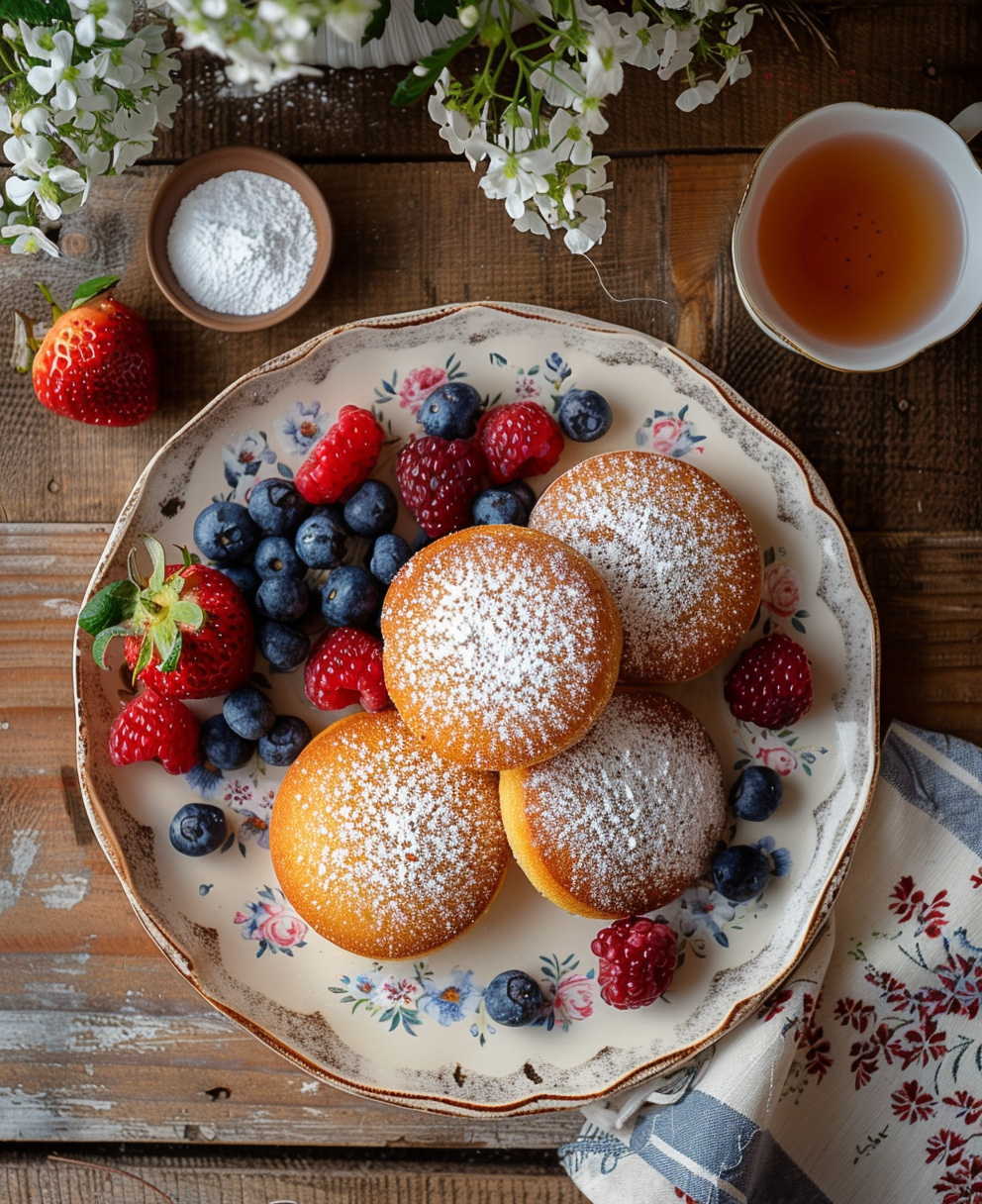 flower cakes