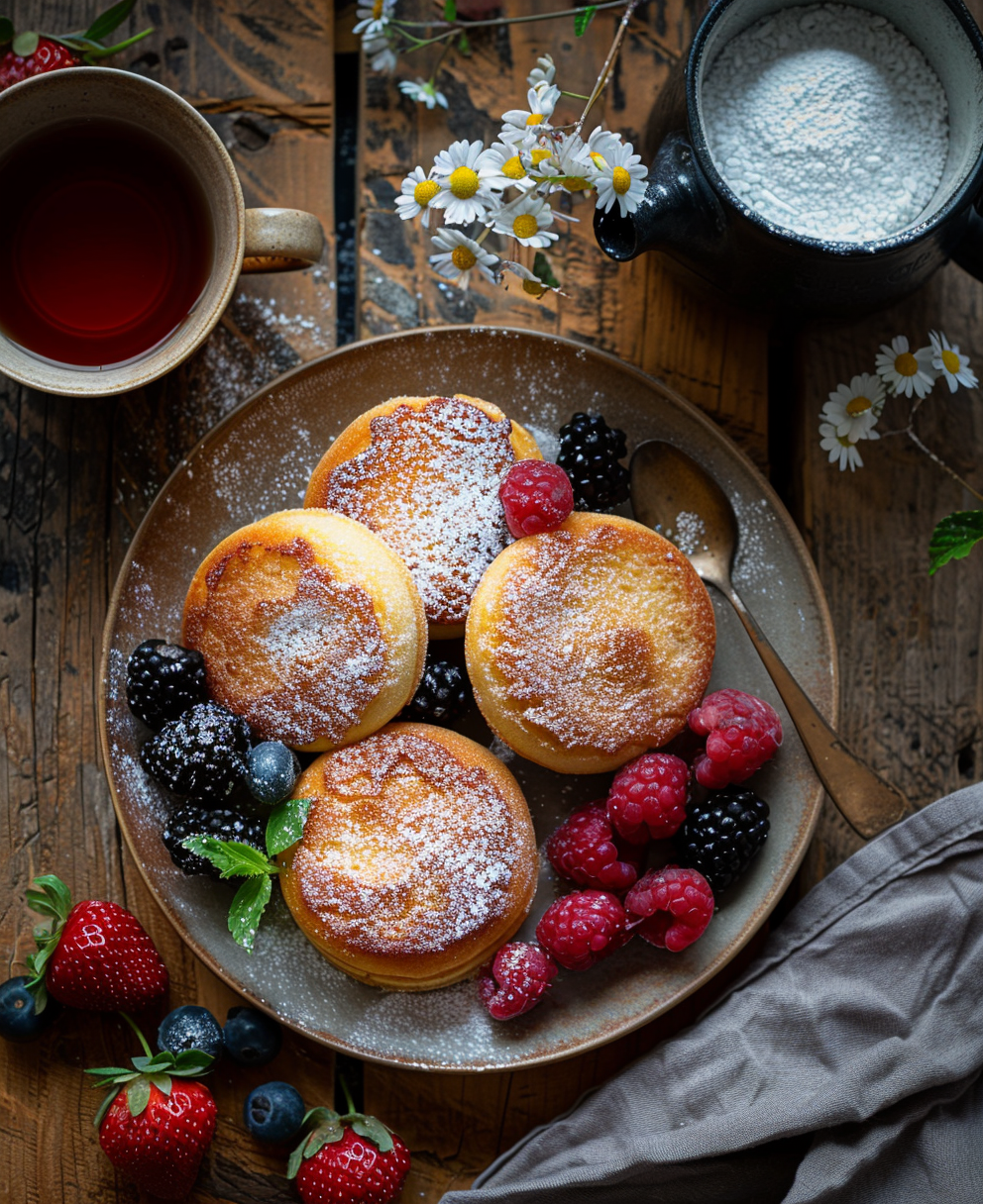 flower cakes