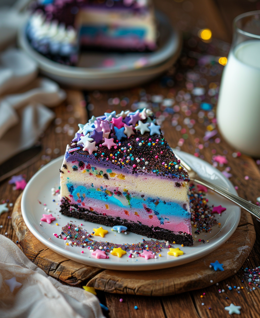 galaxy cake