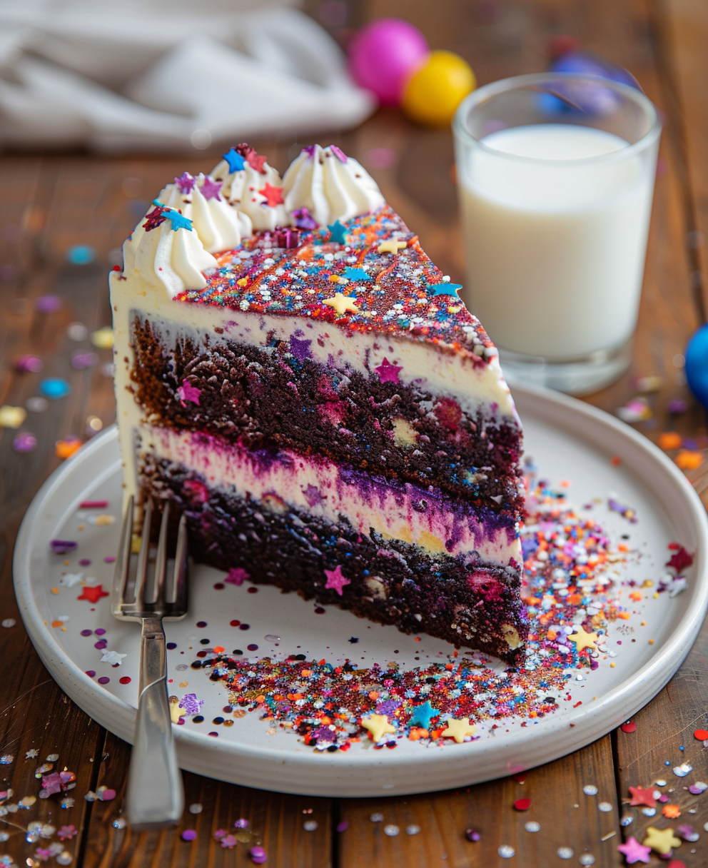 galaxy cake