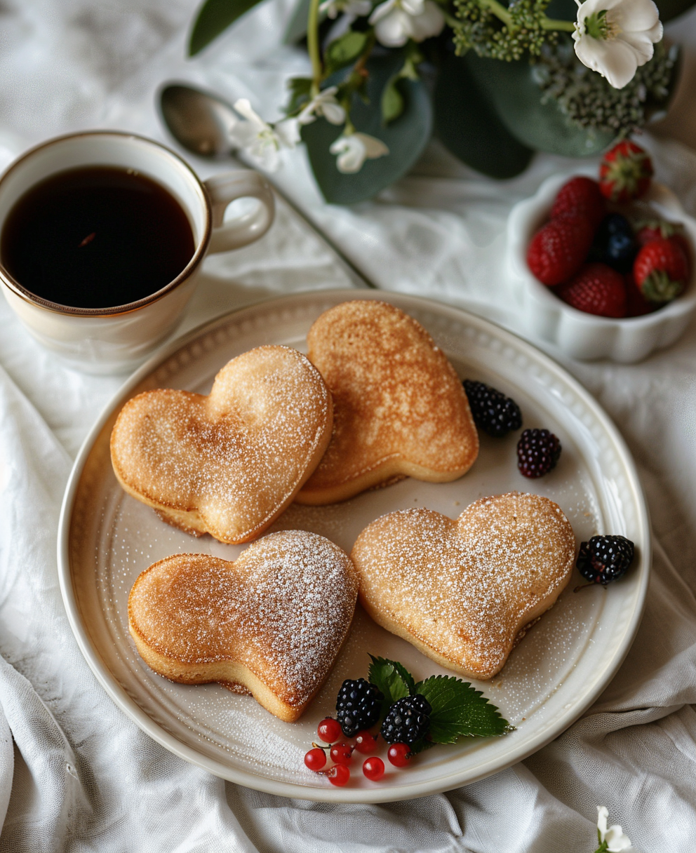 heart cakes