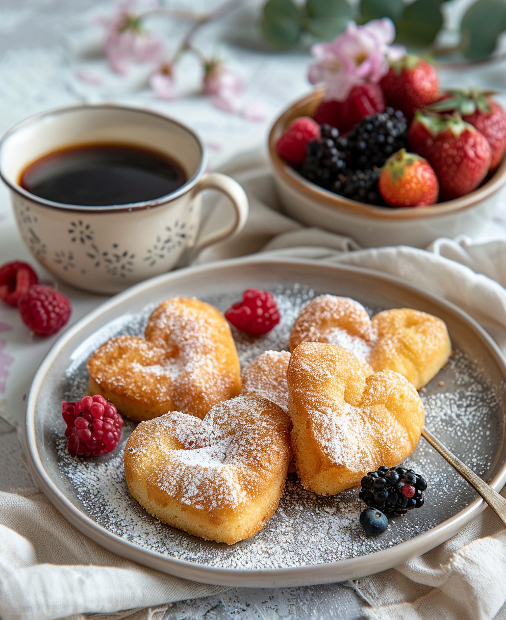 heart shaped cakes