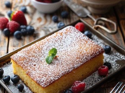 Quarter Sheet Cake: Facile et Rapide à Préparer