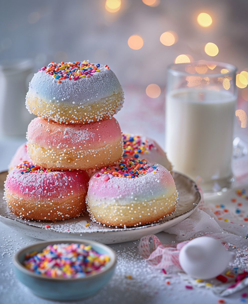 rainbow cakes
