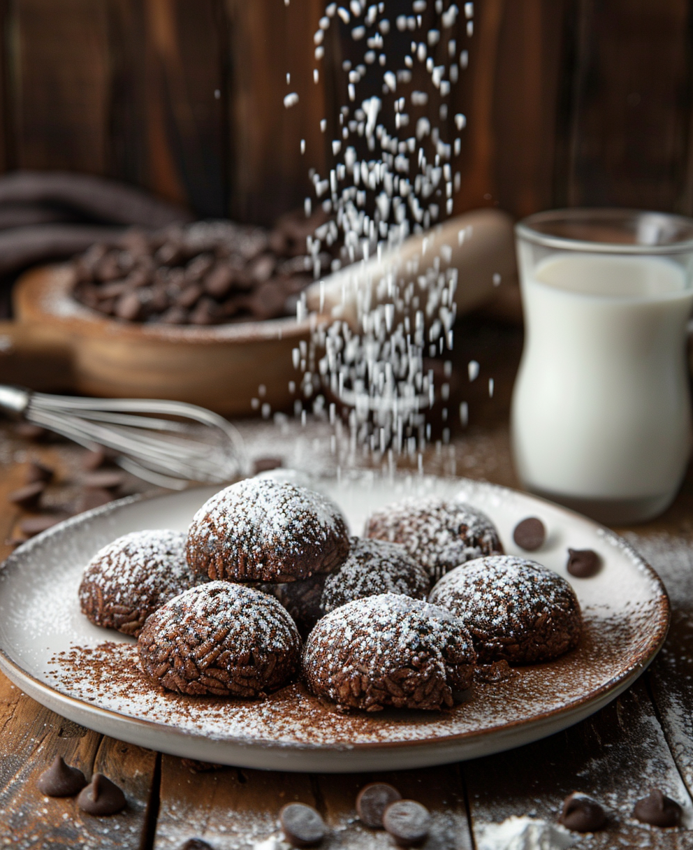 rice chocolate cakes