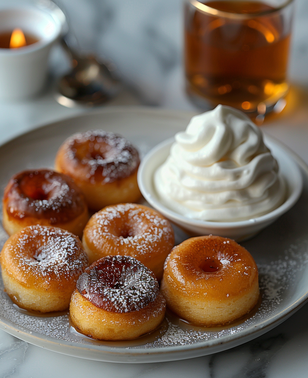 rum soaked cakes