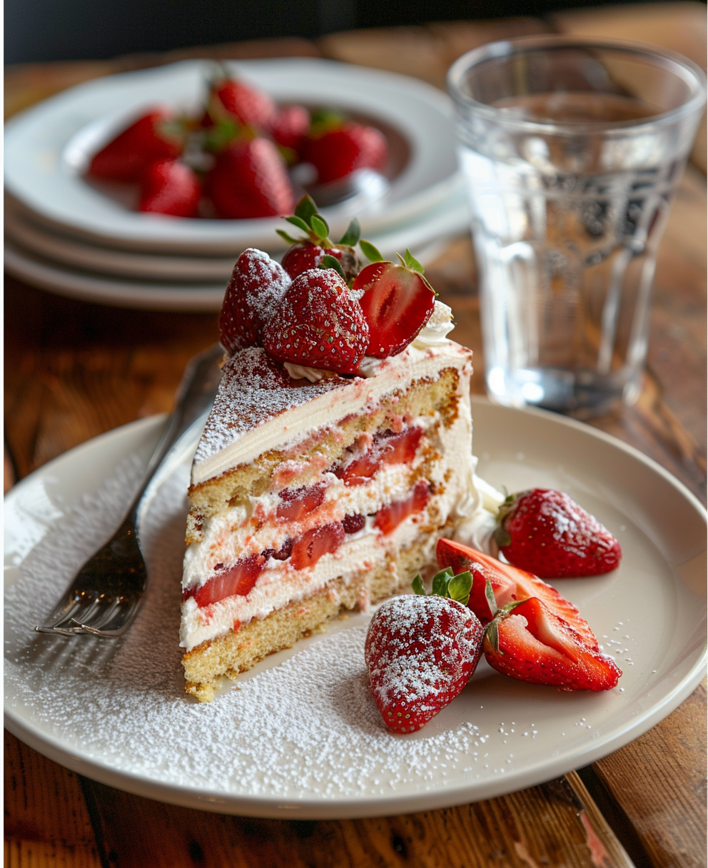 simple no sugar no flour strawberry cake recipe