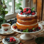 two tier cake