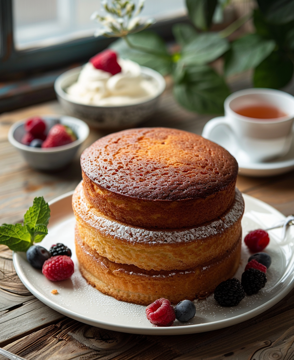 two tier cake