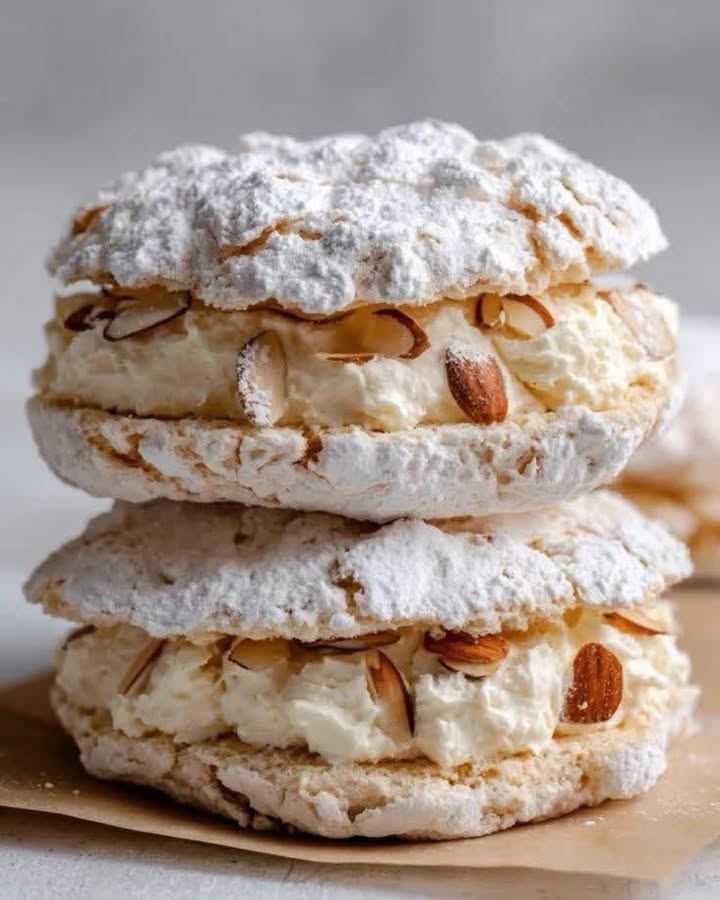 Almond Meringue Delights