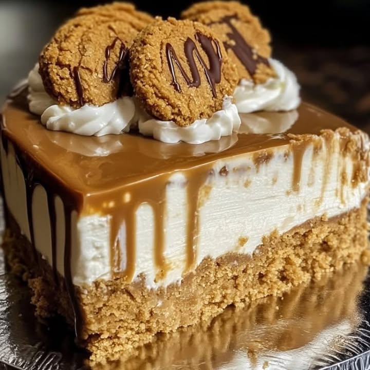 Biscoff Caramel Cheesecake