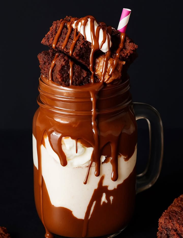 Chocolate Brownie Sundaes
