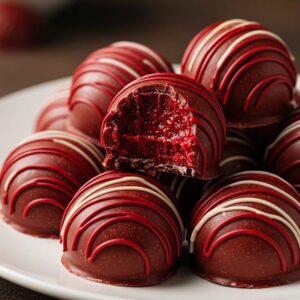 Creamy Velvet Truffles: Effortlessly Decadent Delights