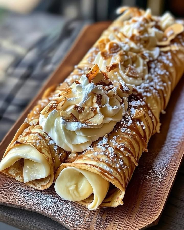 Crepe Roll-Ups Delight