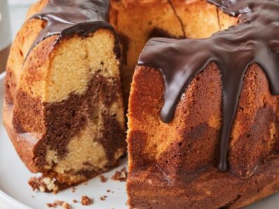 Egg Liqueur Marble Cake: The Ultimate Decadent Delight