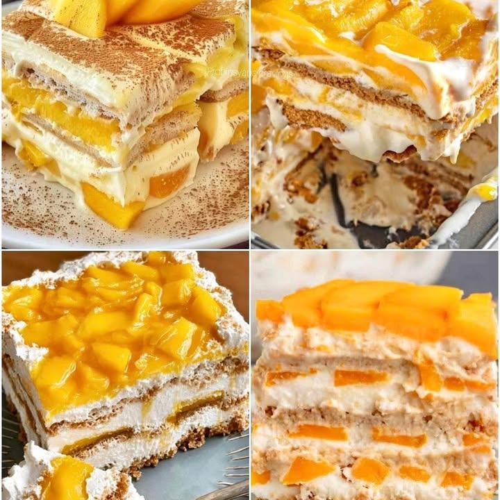 Mango Cream Dessert